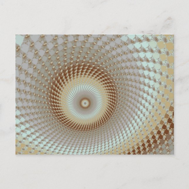 Carte postale Boucles de changement de perte (Devant)