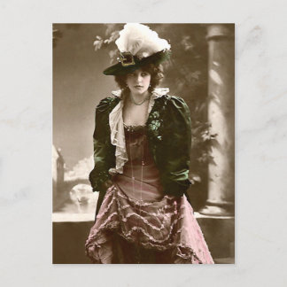 Carte Postale Boucles de plumes et plus