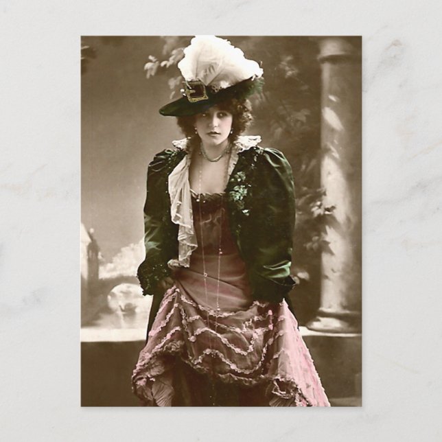Carte Postale Boucles de plumes et plus (Devant)