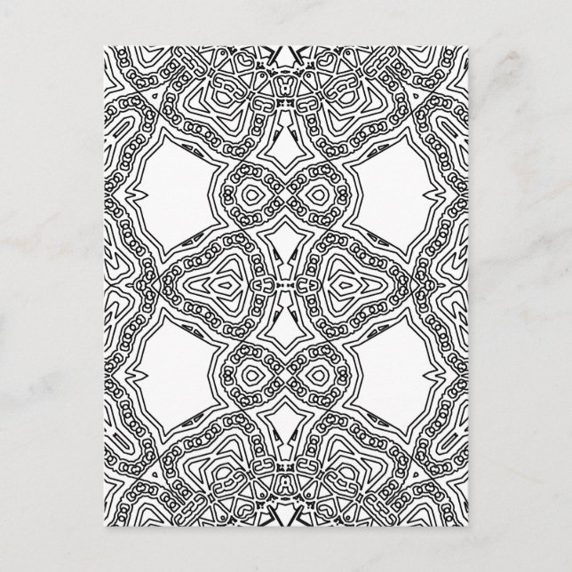 Carte Postale Boucles d'eau (Devant)