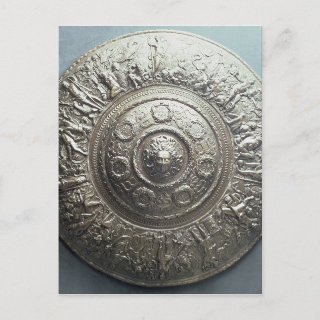 Carte Postale Bouclier avec la tête de Medusa, 1552 (Devant)