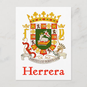 Carte Postale Bouclier Herrera de Porto Rico
