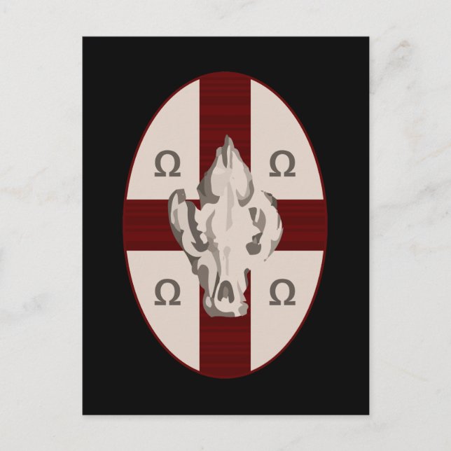 Carte Postale Bouclier Hyena (Devant)