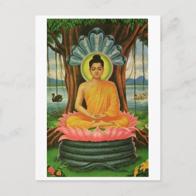 Carte Postale Bouddha (Devant)