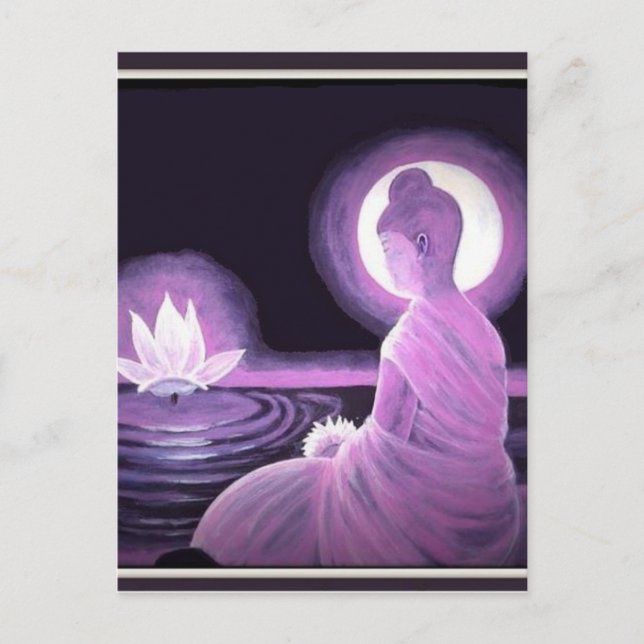 Carte Postale Bouddha (Devant)