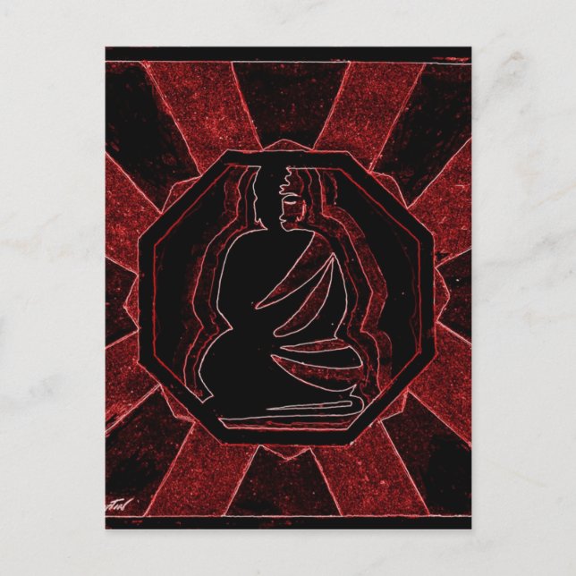 Carte Postale Bouddha (Devant)