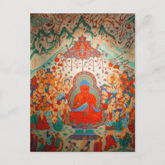 Carte Postale Bouddha Amitabha Sukhavati Terre Pure