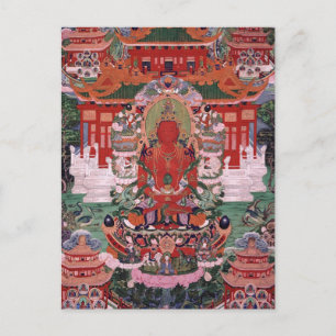 Carte Postale Bouddha Amitayus