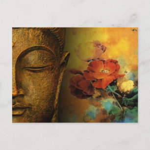 Carte Postale Bouddha Art