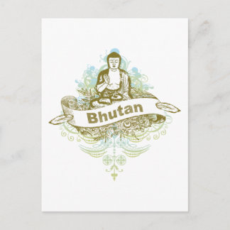 Carte Postale Bouddha Bhoutan