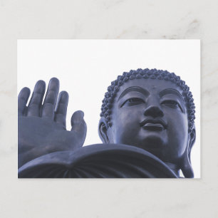 Carte Postale Bouddha bleu