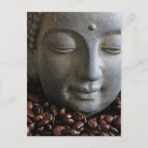 Carte Postale Bouddha café