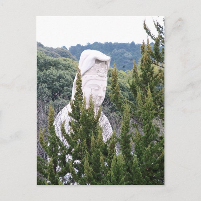 Carte Postale Bouddha dans les montagnes (Devant)