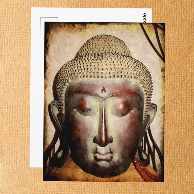 Carte Postale Bouddha de bronze (Créateur téléchargé)