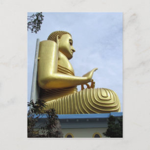 Carte Postale Bouddha de Dambulla côté