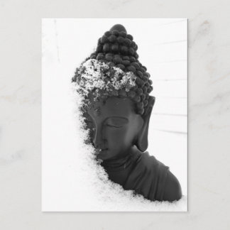 Carte Postale Bouddha d'hiver