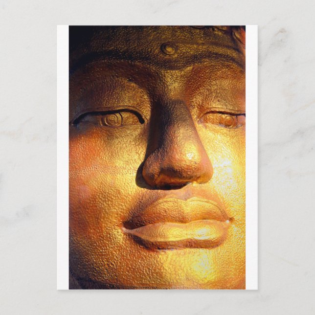 Carte Postale Bouddha d'or (Devant)