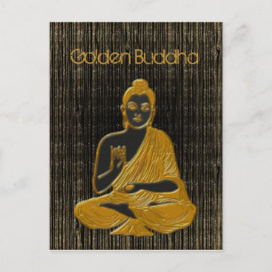 Carte Postale Bouddha doré