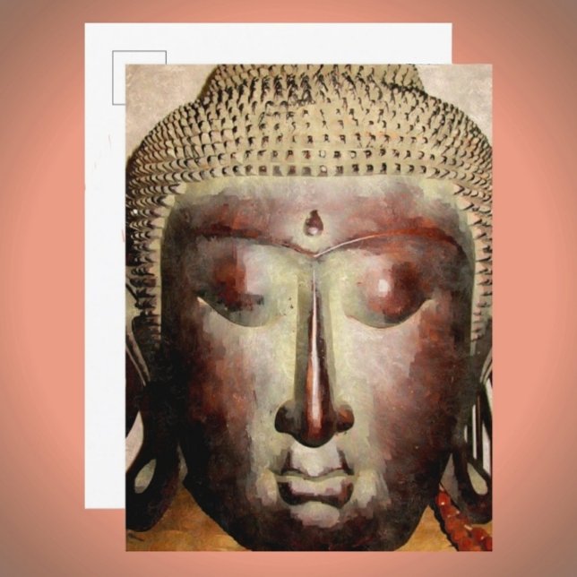 Carte Postale Bouddha doré (Créateur téléchargé)