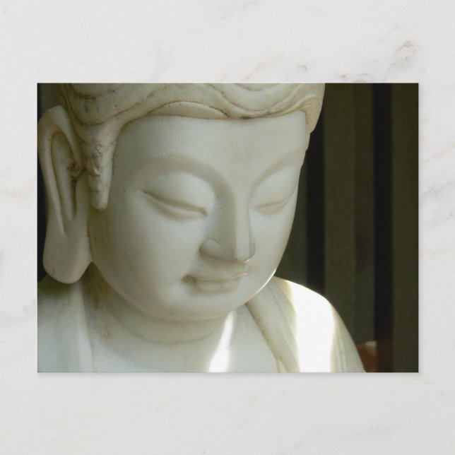 Carte Postale Bouddha en marbre (Devant)