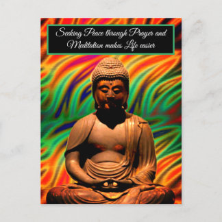 Carte Postale Bouddha en méditation