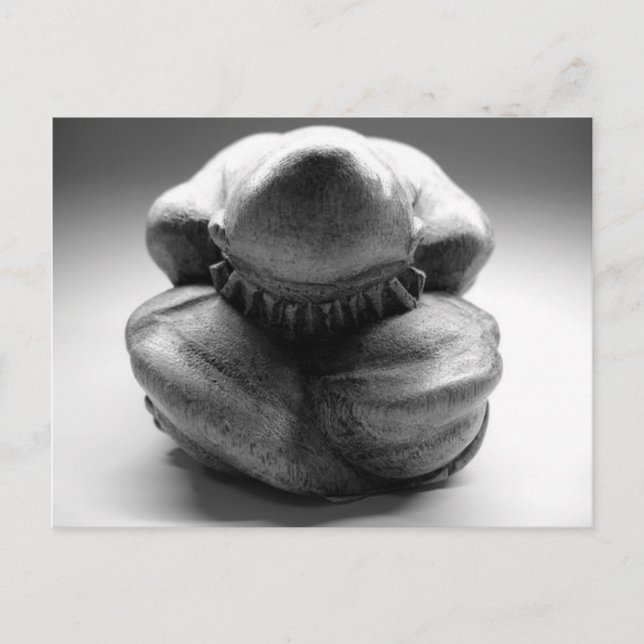 Carte Postale Bouddha en pleurs (Devant)