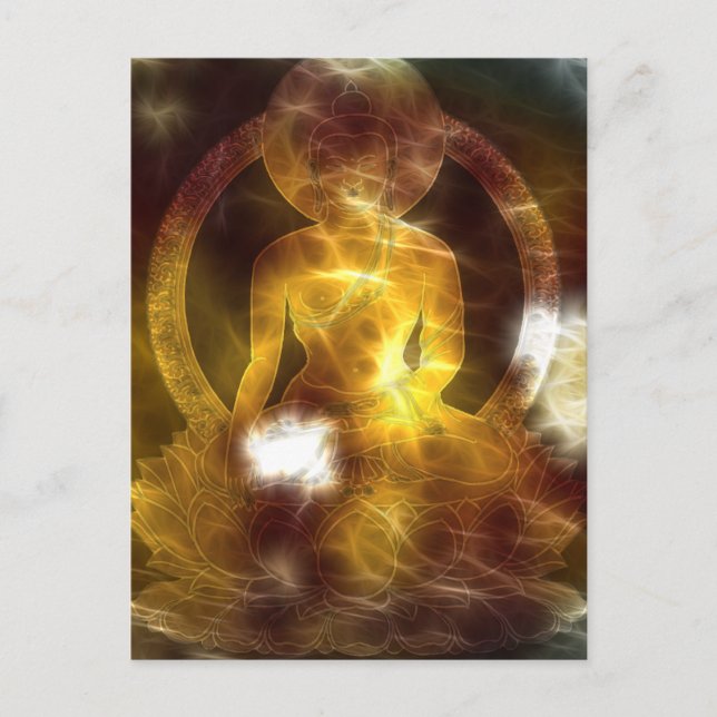 Carte Postale Bouddha Energy 4 (Devant)