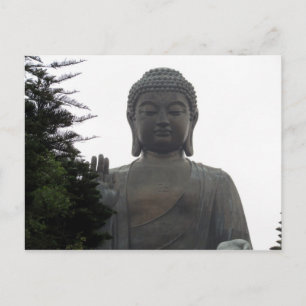 Carte Postale bouddha hong kong
