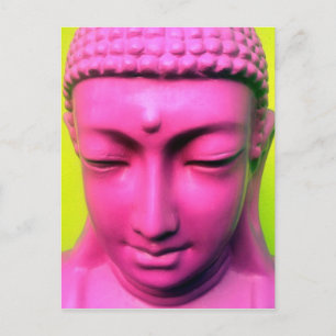 Carte Postale bouddha rose