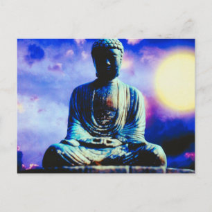 Carte Postale Bouddha surréaliste