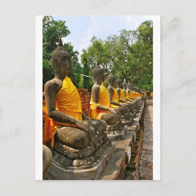 Carte Postale Bouddhas thaïlandais (Devant)