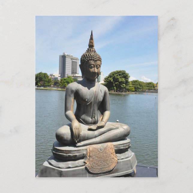 Carte postale bouddhiste - Sri Lanka (Devant)