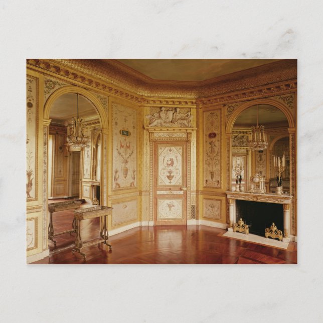 Carte Postale Boudoir de Marie-Antoinette décoré en 1785 (Devant)