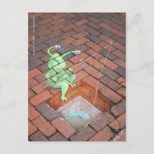 Carte Postale boue de pêche