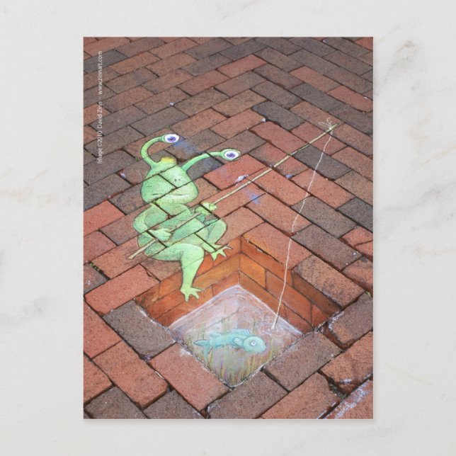 Carte Postale boue de pêche (Devant)