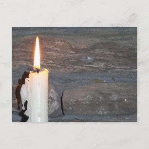 Carte Postale Bougie