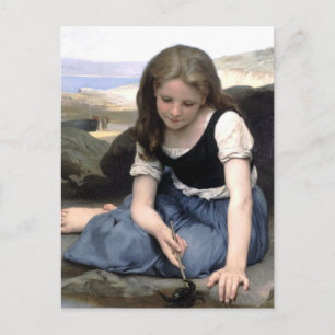 Carte Postale Bouguereau - Le Crabe