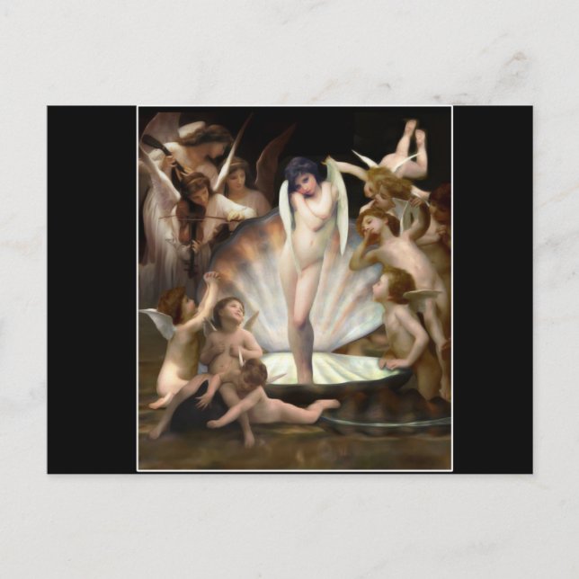 Carte Postale Bouguereau's Angels Surround (Devant)