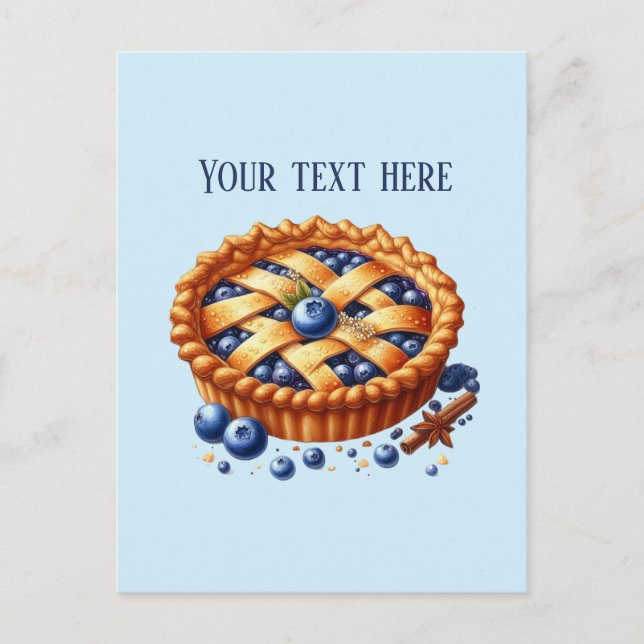Carte Postale boulangerie ajouter un message nom de l'entreprise (Devant)