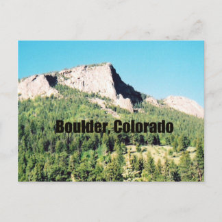 Carte Postale Boulder, Colorado
