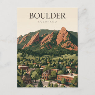 Carte Postale Boulder Colorado