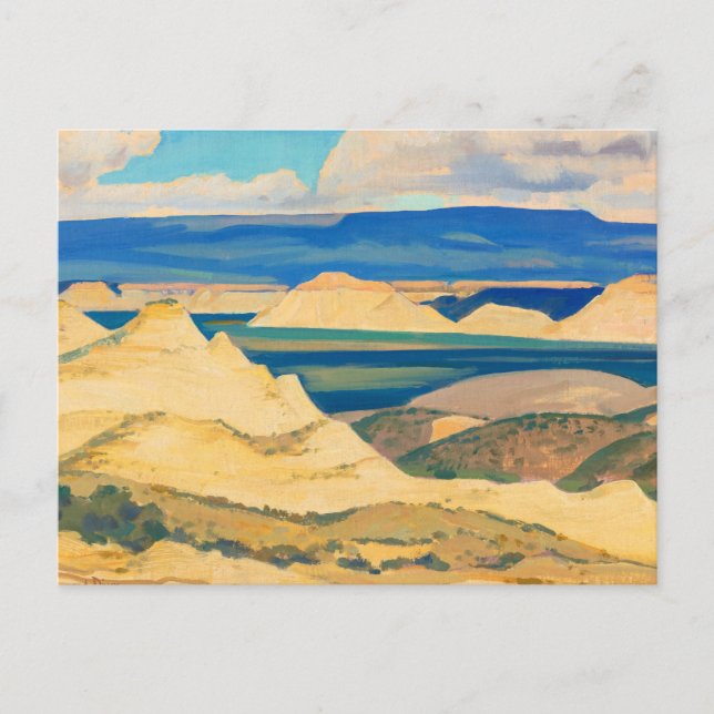 Carte Postale Boulder Valley par Maynard Dixon (Devant)