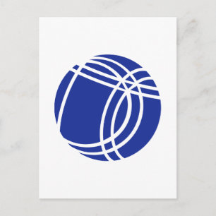 Carte Postale Boule Boccia Petanque