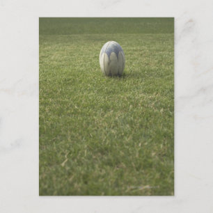 Carte Postale Boule de rugby
