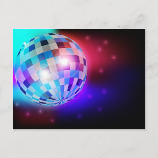 Carte Postale Boule Disco