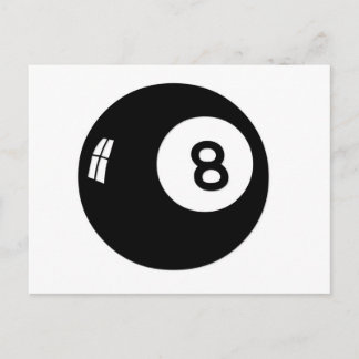 Carte Postale Boule Magique 8