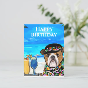 Carte Postale Bouledogue
