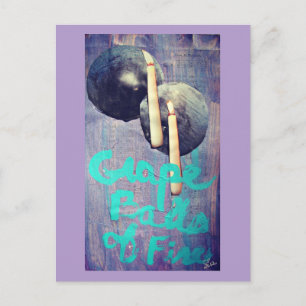 Carte Postale Boules de raisins de coupe-feu