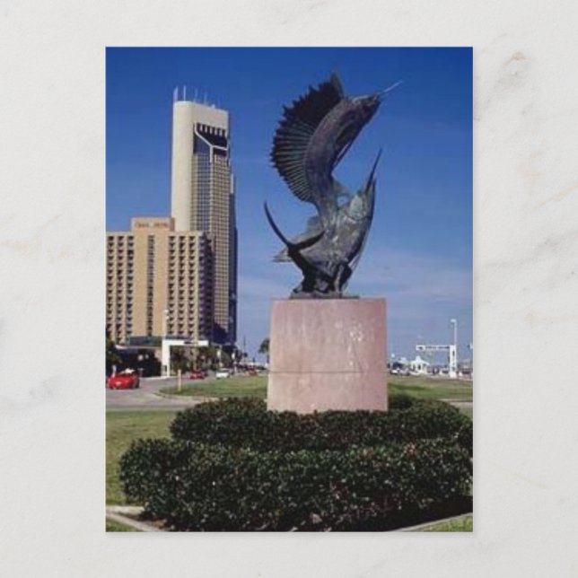 Carte Postale Boulevard de Shoreline, Corpus Christi, TX (Devant)