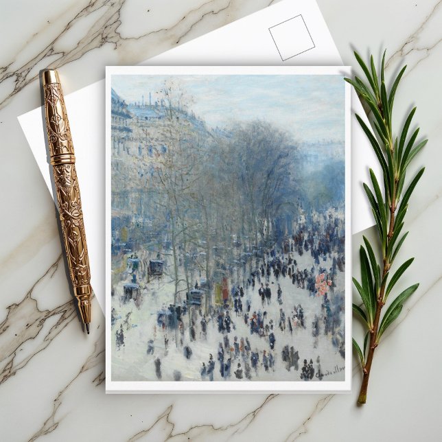 Carte Postale Boulevard des Capucines par Claude Monet (Créateur téléchargé)